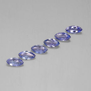 Tanzanite naturale blu da  ct, marchesa, VVS-VS