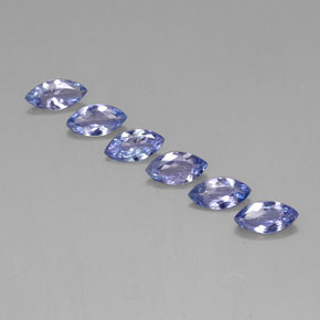 Tanzanite naturale blu da 1,80 ct, marchesa, VVS-VS