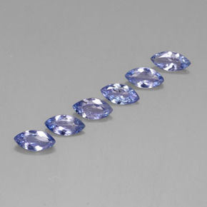 Tanzanite naturale blu da 1,80 ct, marchesa, VVS-VS