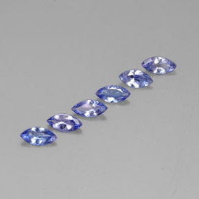 Tanzanite naturale blu da 1,82 ct, marchesa, VVS-VS