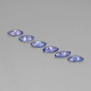 Tanzanite naturale blu da 1,82 ct, marchesa, VVS-VS