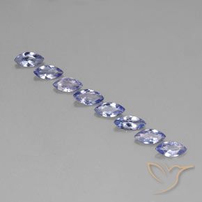 Gemme di Tanzanite Blu navy medio naturale da 2.31 ct, Taglio marquise, VVS-VS