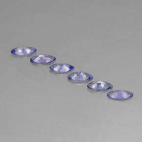Tanzanite naturale blu da  ct, marchesa, VVS-VS