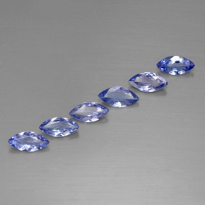 Tanzanite naturale blu da 1,78 ct, marchesa, VVS-VS