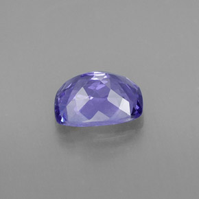 Tanzanite naturale blu da 0,99 ct, taglio a cuscino, VS-SI