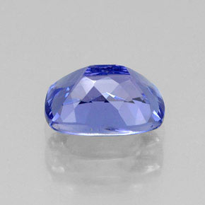 Tanzanite naturale blu da 0,97 ct, taglio a cuscino, VVS