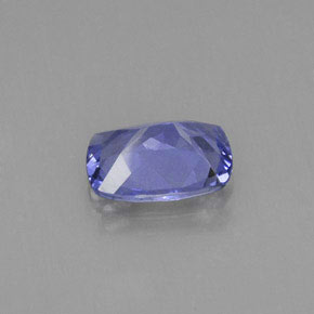 Tanzanite naturale blu da 0,79 ct, taglio a cuscino, VS