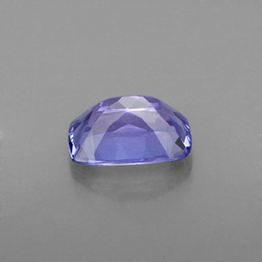 Tanzanite naturale blu da 1,20 ct, taglio a cuscino, VVS