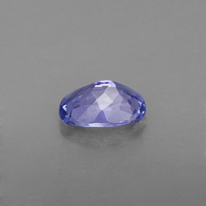 Tanzanite naturale blu da 0,81 ct, taglio a cuscino, VVS