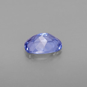 Tanzanite naturale blu da 0,81 ct, taglio a cuscino, VVS