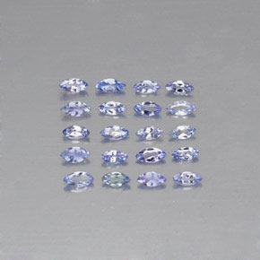 Tanzanite naturale blu da  ct, marchesa, VVS-VS