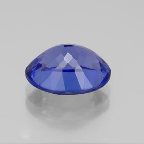 Tanzanite naturale blu da 3,24 ct, taglio ovale, VVS