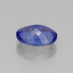 Tanzanite naturale blu da 2,38 ct, taglio ovale, VVS-VS