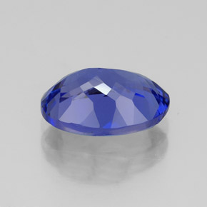 Tanzanite naturale blu da 3,15 ct, taglio ovale, VVS