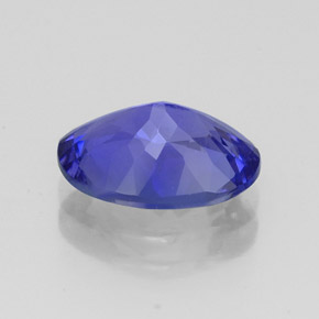 Tanzanite naturale blu da 2,57 ct, taglio ovale, IF