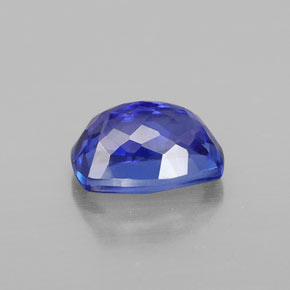 Tanzanite naturale blu da 1,82 ct, taglio a cuscino, VVS