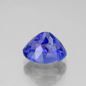 Tanzanite naturale blu da 2,75 ct, taglio ovale, VVS