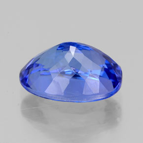 Tanzanite naturale blu da 2,73 ct, taglio ovale, VVS-VS
