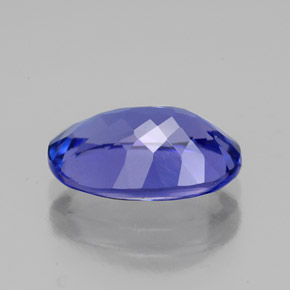 Tanzanite naturale blu da 2,75 ct, taglio ovale, VVS
