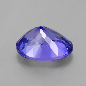 Tanzanite naturale blu da 2,26 ct, taglio ovale, VVS-VS