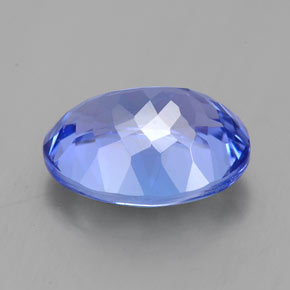 Tanzanite naturale blu da 2,92 ct, taglio ovale, IF