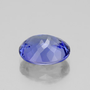 Tanzanite naturale blu da 2,94 ct, taglio ovale, VS