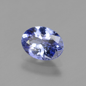 Tanzanite naturale blu da 1,22 ct, taglio ovale, VVS-VS