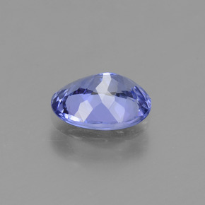 Tanzanite naturale blu da 1,22 ct, taglio ovale, VVS-VS