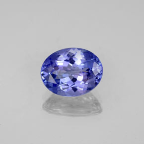 Tanzanite naturale blu da 2,10 ct, taglio ovale, VVS-VS
