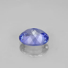 Tanzanite naturale blu da 2,10 ct, taglio ovale, VVS-VS