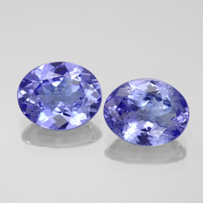 Tanzanite naturale blu da  ct, taglio ovale, VVS-VS