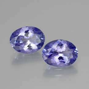 Tanzanite naturale blu da 3,38 ct, taglio ovale, VVS-VS