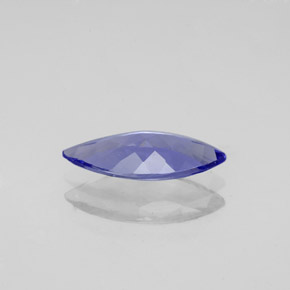 Tanzanite naturale blu da 1,33 ct, marchesa, VVS-VS