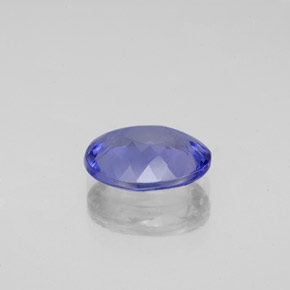 Tanzanite naturale blu da 1,73 ct, taglio ovale, VVS