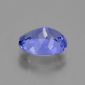 Tanzanite naturale blu da 1,62 ct, taglio ovale, VVS-VS