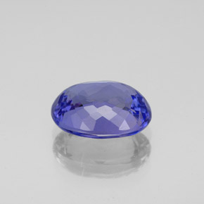Tanzanite naturale blu da 2,94 ct, taglio ovale, VVS