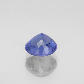 Tanzanite naturale blu da 1,45 ct, taglio rotondo, VS