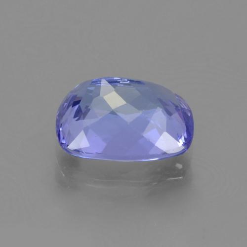 Tanzanite naturale blu da 1,71 ct, taglio a cuscino, VVS-VS