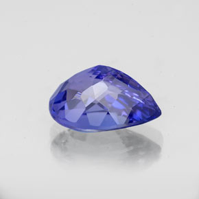 Tanzanite naturale blu da 2,46 ct, taglio a pera, VVS