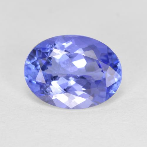 Tanzanite naturale blu da 1,46 ct, taglio ovale, SI