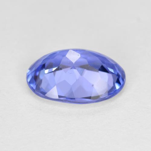 Tanzanite naturale blu da 1,46 ct, taglio ovale, SI