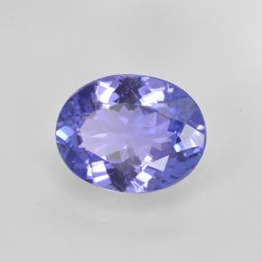 Tanzanite Intenso Viola Blu naturale da 1.83 ct, Taglio ovale, SI