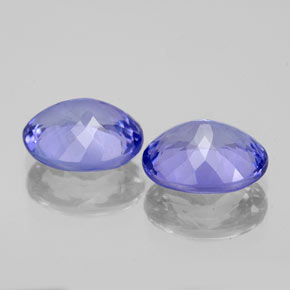 Tanzanite naturale blu da  ct, taglio ovale, VVS-VS
