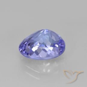 Tanzanite Intenso Viola Blu naturale da 2.05 ct, Taglio ovale, VS-SI