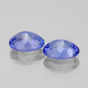 Tanzanite naturale blu da  ct, taglio ovale, VS-SI