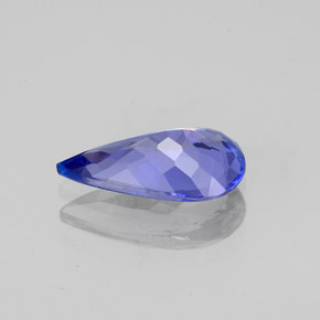 Tanzanite naturale blu da 1,49 ct, taglio a pera, VVS