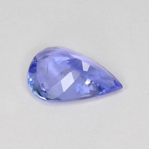 Tanzanite naturale blu da 1,75 ct, taglio a pera, VS-SI