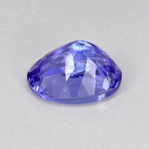 Tanzanite Viola brillante naturale da 2.30 ct, Taglio ovale, VVS