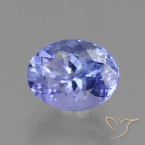 Tanzanite Intenso Viola Blu naturale da 2.20 ct, Ovale, VVS-VS