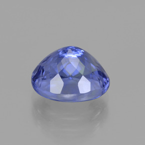 Tanzanite naturale blu da 3,48 ct, taglio ovale, VVS